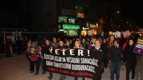 Çorum Özgecan İçin Ayakta