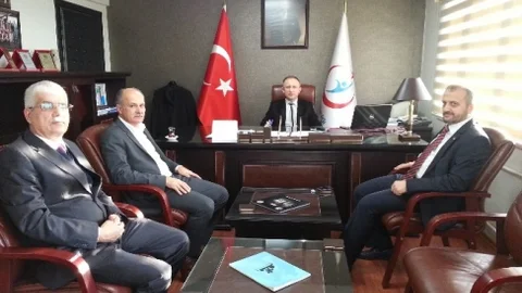 MÜSİAD Zonguldak Sağlık Müdürü Bilal Cin'e Başarılar Diledi