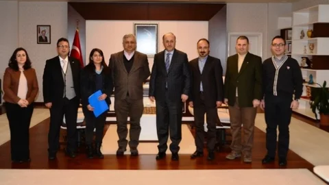 Proje Ekibinden Vali Azizoğlu'na Ziyaret