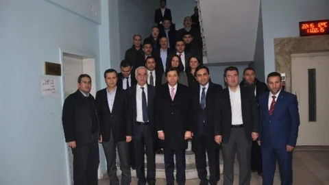 Yerköy İlçe Belediye Başkanını AK Parti Teşkilatı Ziyaret Etti