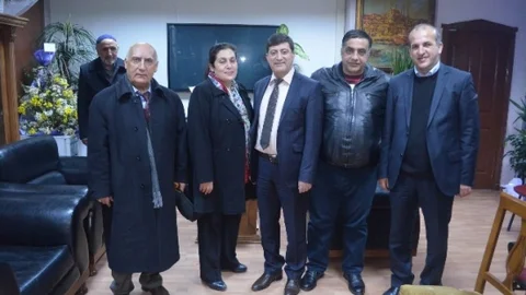 Yeni Demokrasi Hareketi Ve Azadi Hareketi'nden Akar'a Ziyaret