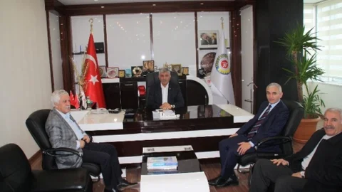 Kaymakam Baştürk'ten ATSO'ya İadeyi Ziyaret