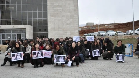 Tunceli'de Özgecan Protestoları