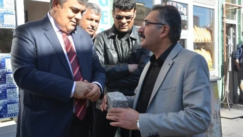 Ereğli Granit Küp Taşla Kaplanıyor