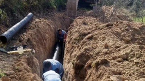 Bozdoğan'ın Koyuncular Mahallesinde Kanalizasyon Yenileniyor