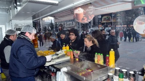 Belso'dan Ankaralılara Salep Ve Sıcak Çikolata