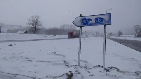 Bolu Dağı'nda Kar Yağışı Başladı