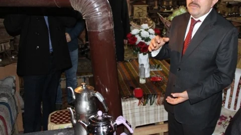Vali Balkanlıoğlu Sanat Evini Ziyaret Etti