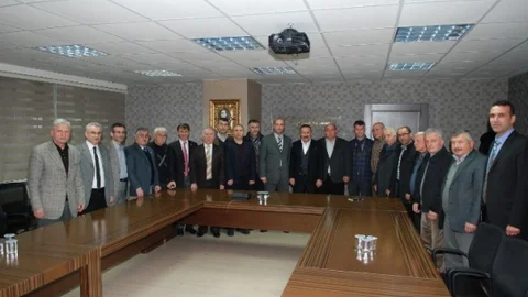 Muhtarlar Derneği'nden Doğan'a Ziyaret