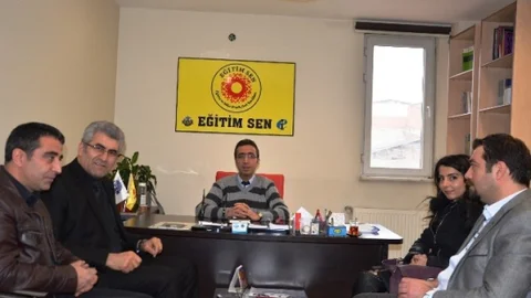 Çavder Eğitim Sen'i Ziyaret Etti