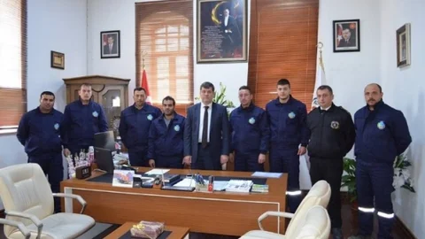 Gömeç Baski'den Başkan Arslan'a Ziyaret