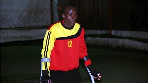 Ganalı iki ampute futbolcu Malatya'da