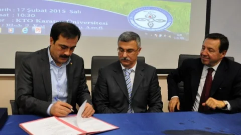 KTO Karatay Üniversitesi'nde İşbirliği Protokolü
