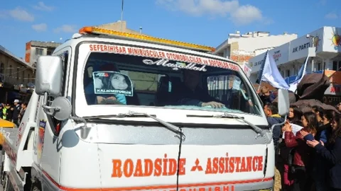 Minibüs Şoförleri Özgecan İçin Eylemde