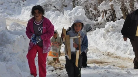 Kar Yağışı Karaman'ın Yüksek Kesimlerinde Etkilili Oluyor