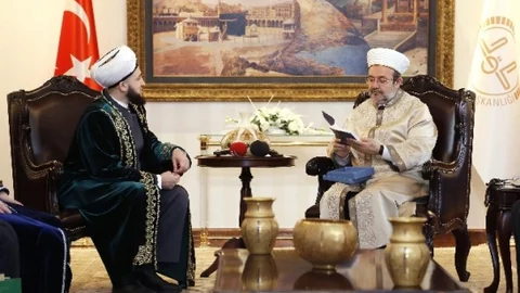 Tataristan Dini İdare Başkanlığından Diyanet'e Ziyaret