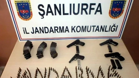 Şanlıurfa'da Silah Kaçakçılığı