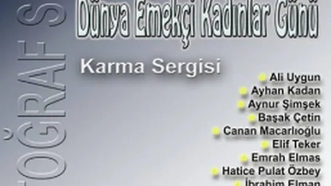 Amatör Fotoğrafçılar Kadınlar Günü Sergisini Özgecan'a İthaf Etti