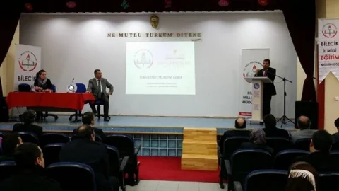 Bilecik'te “Üniversiteye Adım Adım Projesi” Tanıtım Toplantısı