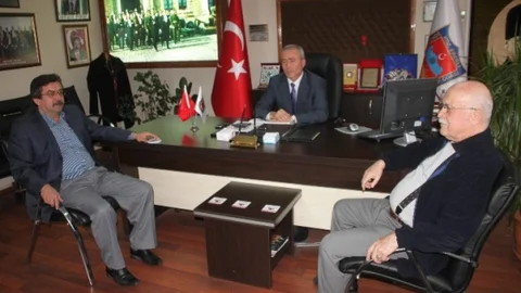 Şoförler Odası Başkanına Destek Ziyaretleri Sürüyor