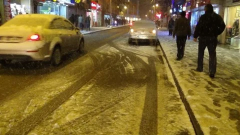 Zonguldak'ta Kar Mesaisi