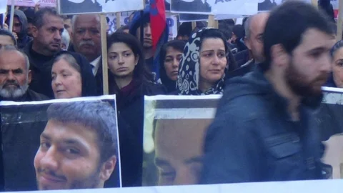 Hatay'da Ahmet Atakan İçin Yürüyüş