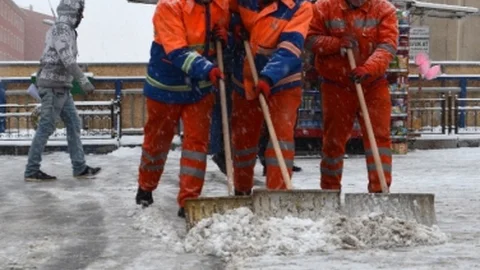 Erzurum'da Kar Yağışı