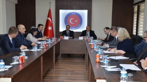 Bm Güvenlik Konseyi Heyeti Vali Tapsız'ı Ziyaret Etti