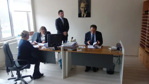 Çerkezköy Kaymakamı Kubilay Nüfus Müdürlüğü'nü Denetledi