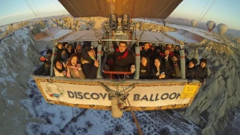 Kapadokya'da Balonlar 2 Gündür Havalanamıyor