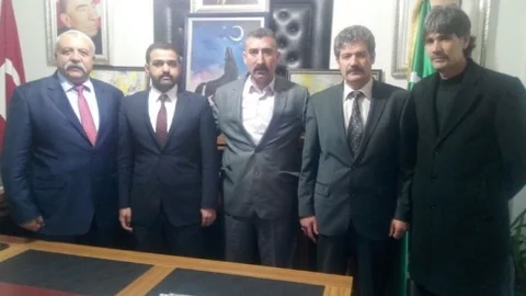 Azeroğlu'dan MHP İl Başkanı Günsoy'a Ziyaret