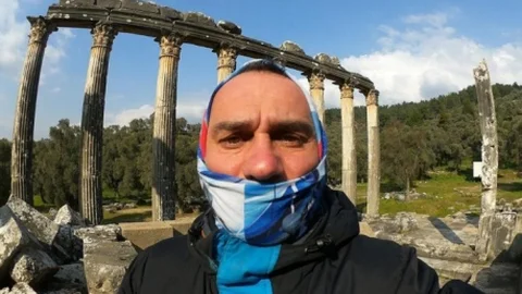 24 Bin Kişinin Gözü Rus Motosikletçinin Türkiye Turunda