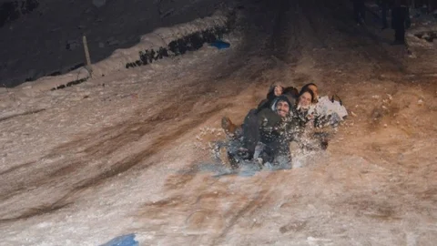 Tahta İle Snowboard Poşet İle Kayak