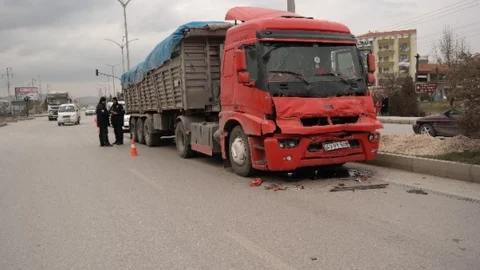 Tavşanlı Çevre Yolu'nda Trafik Kazası 1 Yaralı