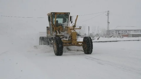 Yozgat'ta Kar Hayatı Olumsuz Etkiledi