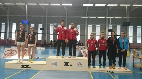 Badmintoncular Macaristan'dan Madalya İle Döndüler