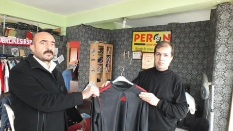 Peron Spor Mağazasından Petrolspor'a Destek