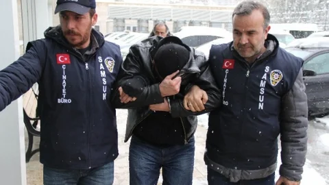 Polis 25 Kamera Kaydını İnceleyip Gasp Şüphelisini Yakaladı