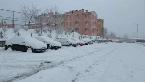 Sakarya'da Kar Yağışı