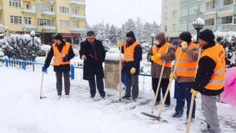 Ereğli Belediyesi'nden Karla Mücadele