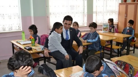 Kaymakamı Murat Irgatoğlu Okul Denetledi
