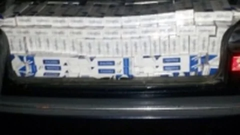 Kaçak Sigara Yol Denetimine Takıldı