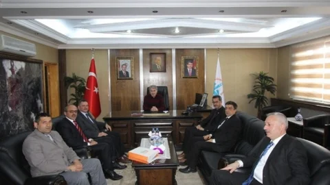 Toç-Bir-Sen Yönetiminden Başkan Memiş'e Ziyaret