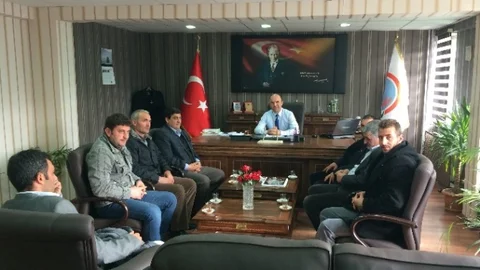 Ziraat Odası Yönetim Kurulundan Tarım İl Müdürüne Ziyaret