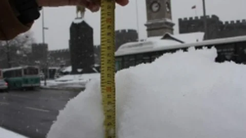 Kayseri'ye En Fazla Kar 2008 Yılında Yağdı