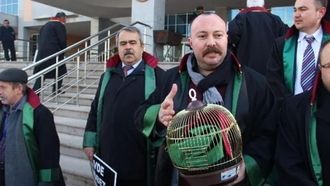Edirne Barosu Avukatlarından Savcılara Protesto Eylemi