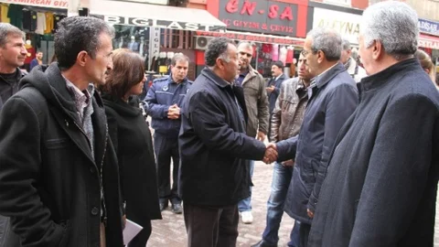 Güler DBP'nin Düzenlediği Esnaf Ziyaretine Katıldı