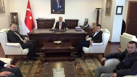 Genç MÜSİAD Yönetimi Vali Su'yu Ziyaret Etti