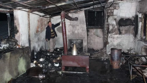 Tüpler Bomba Gibi Patladı Herkes Uyanınca Faciadan Dönüldü