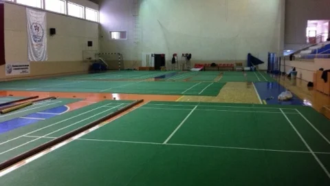 Karaman'da 19 Yaş Balkan Badminton Şampiyonası Hazırlıkları